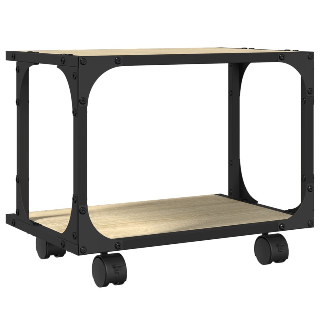 vidaXL Βάση Εκτυπωτή 2 Επιπέδων Sonoma Δρυς 41x28x33,5 εκ Επεξ. Ξύλο