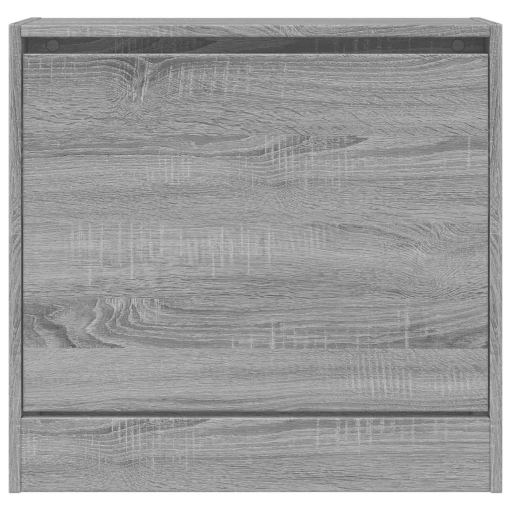 vidaXL Παπουτσοθήκη Γκρι Sonoma 60x21x57 εκ. από Επεξεργ. Ξύλο