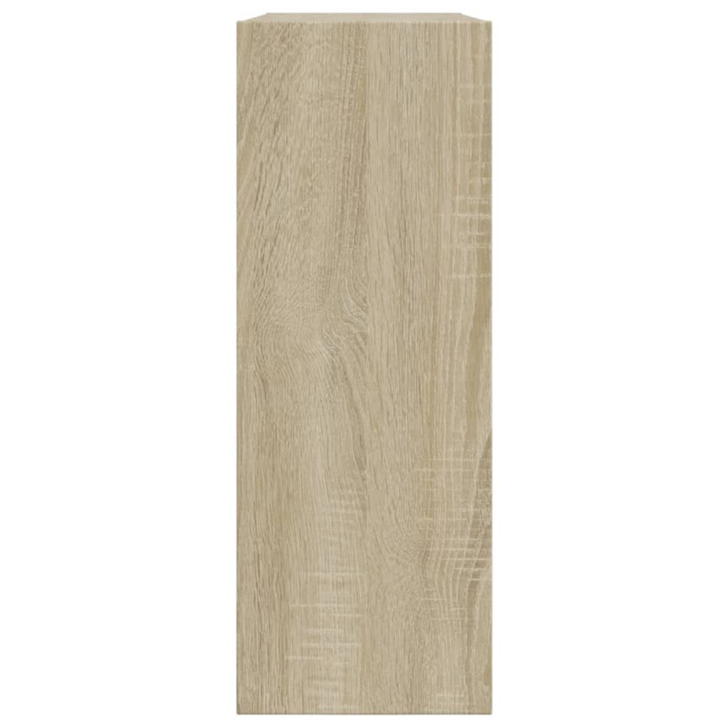 vidaXL Παπουτσοθήκη Sonoma Δρυς 80x21x57 εκ. από Επεξεργασμένο Ξύλο