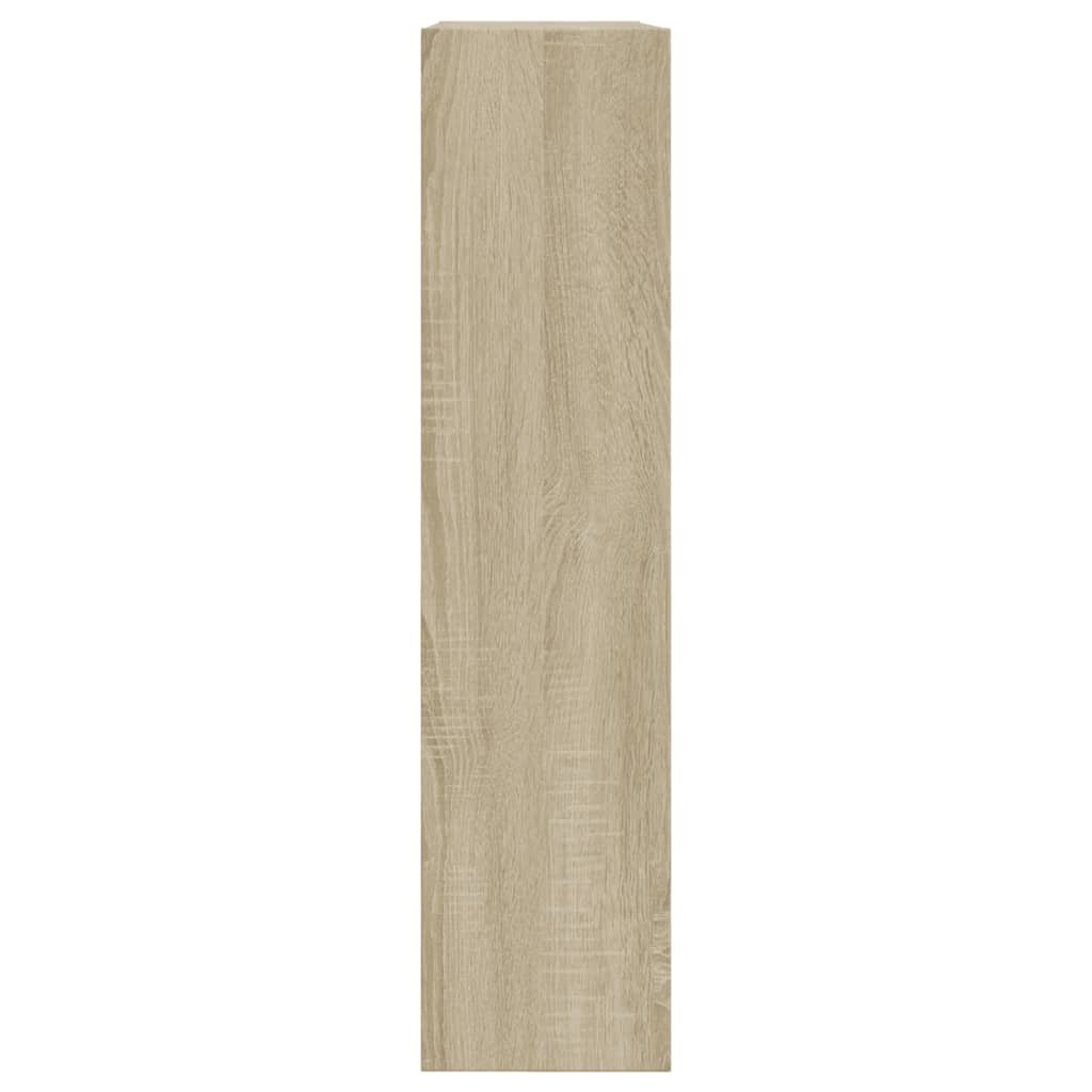 vidaXL Παπουτσοθήκη Sonoma Δρυς 80x21x87,5 εκ. από Επεξεργασμένο Ξύλο