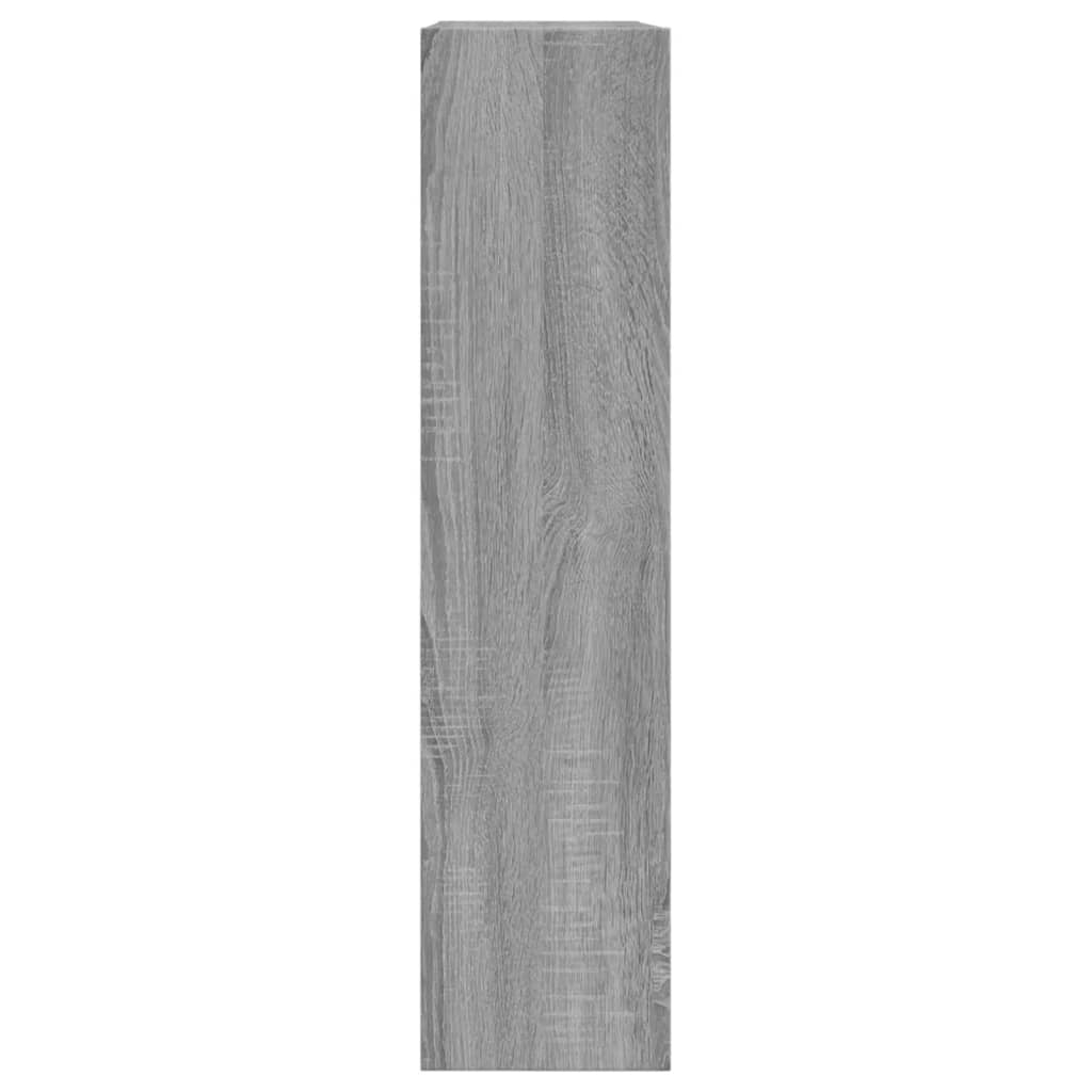 vidaXL Παπουτσοθήκη Γκρι Sonoma 80x21x87,5 εκ. από Επεξεργ. Ξύλο