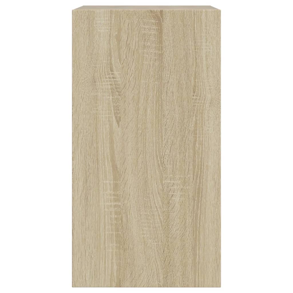 vidaXL Παπουτσοθήκη Sonoma Δρυς 60x34x63,5 εκ. από Επεξεργασμένο Ξύλο