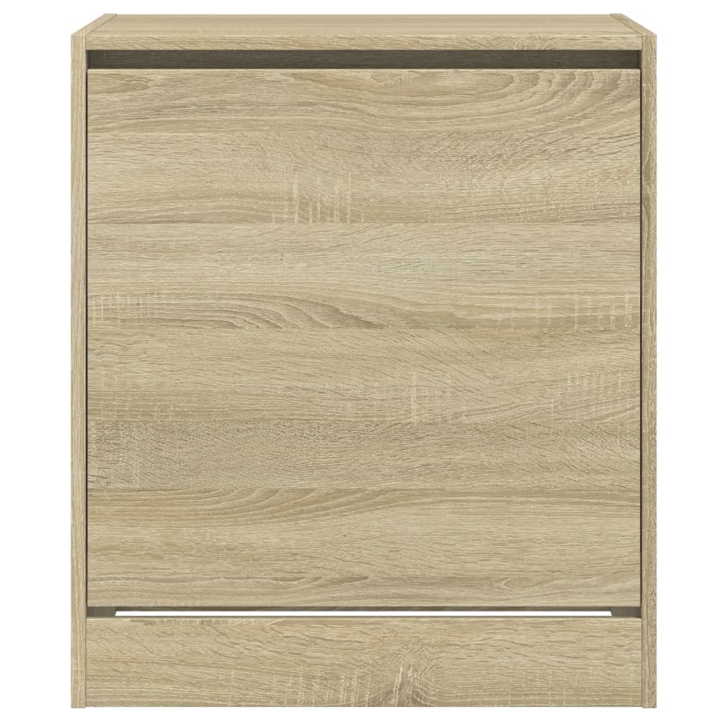 vidaXL Παπουτσοθήκη Sonoma Δρυς 60x42x69 εκ. από Επεξεργασμένο Ξύλο
