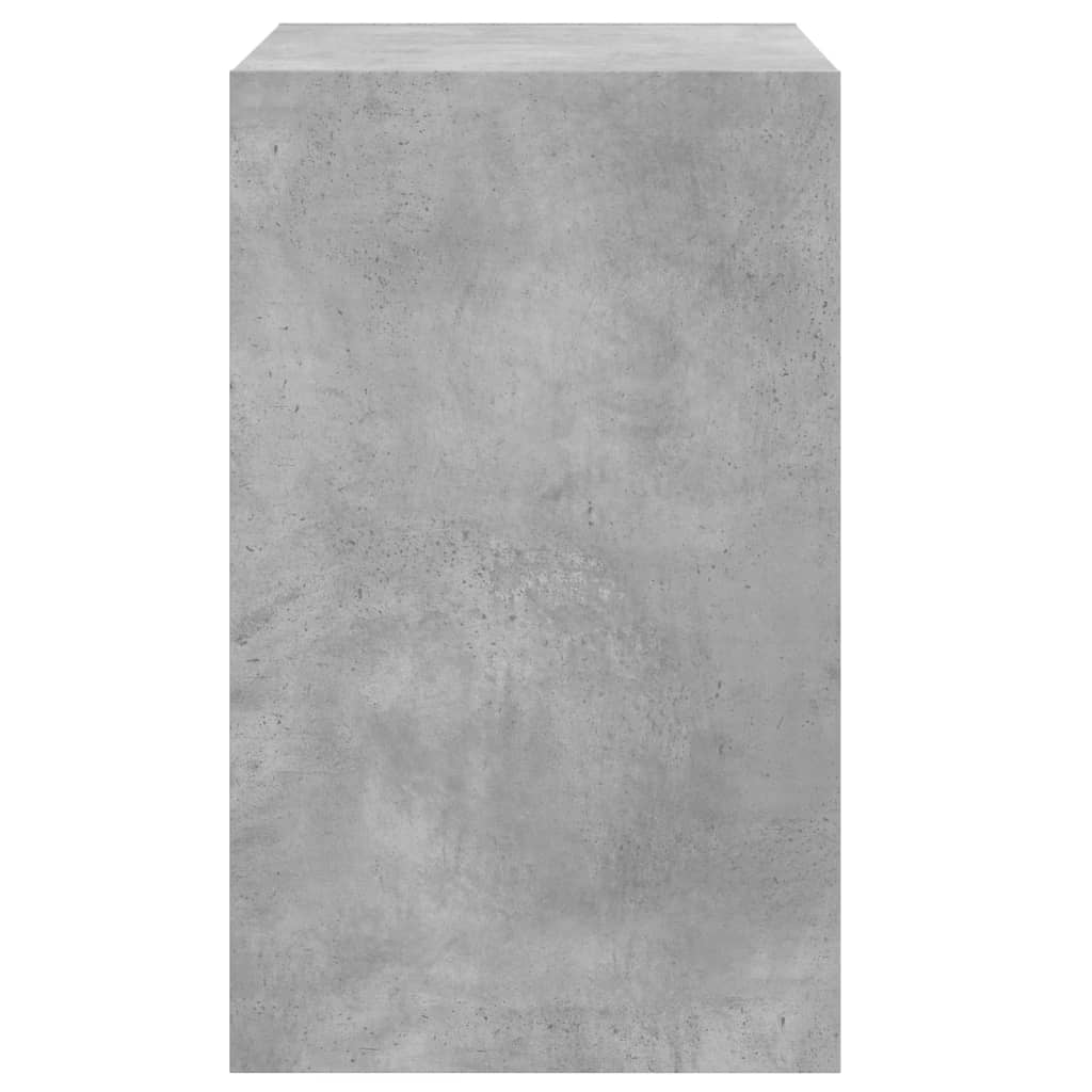 vidaXL Παπουτσοθήκη Γκρι Σκυροδέματος 60x42x69 εκ. Επεξεργασμένο Ξύλο