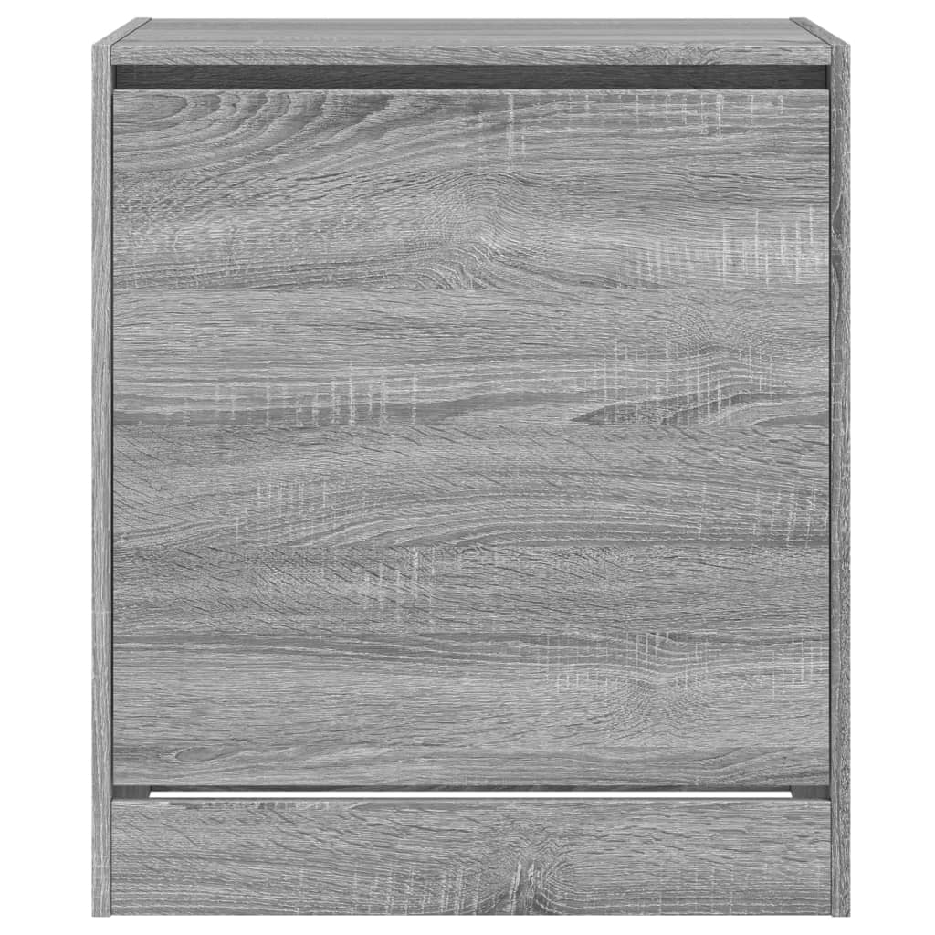 vidaXL Παπουτσοθήκη Γκρι Sonoma 60x42x69 εκ. από Επεξεργ. Ξύλο