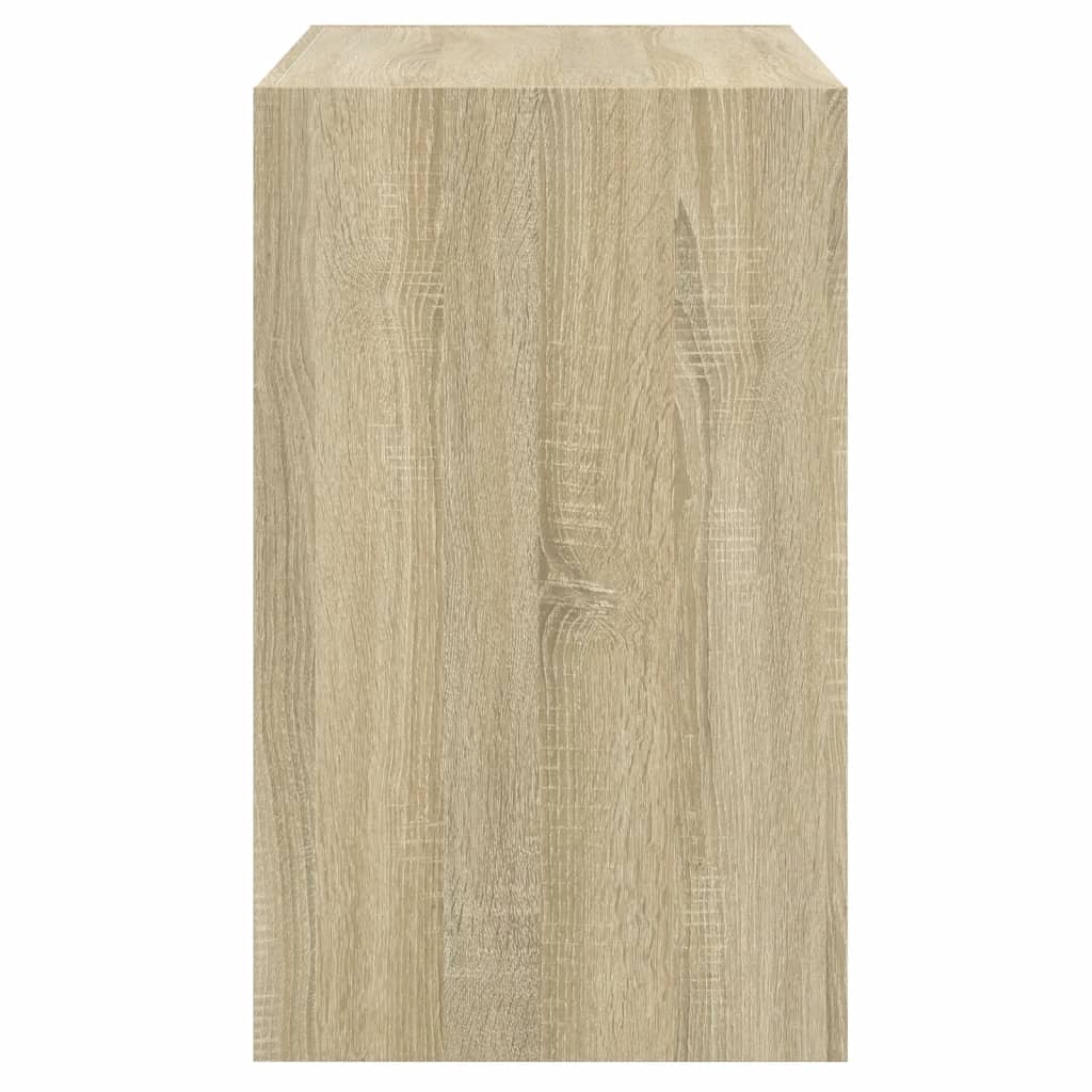 vidaXL Παπουτσοθήκη Sonoma Δρυς 80x42x69 εκ. από Επεξεργασμένο Ξύλο