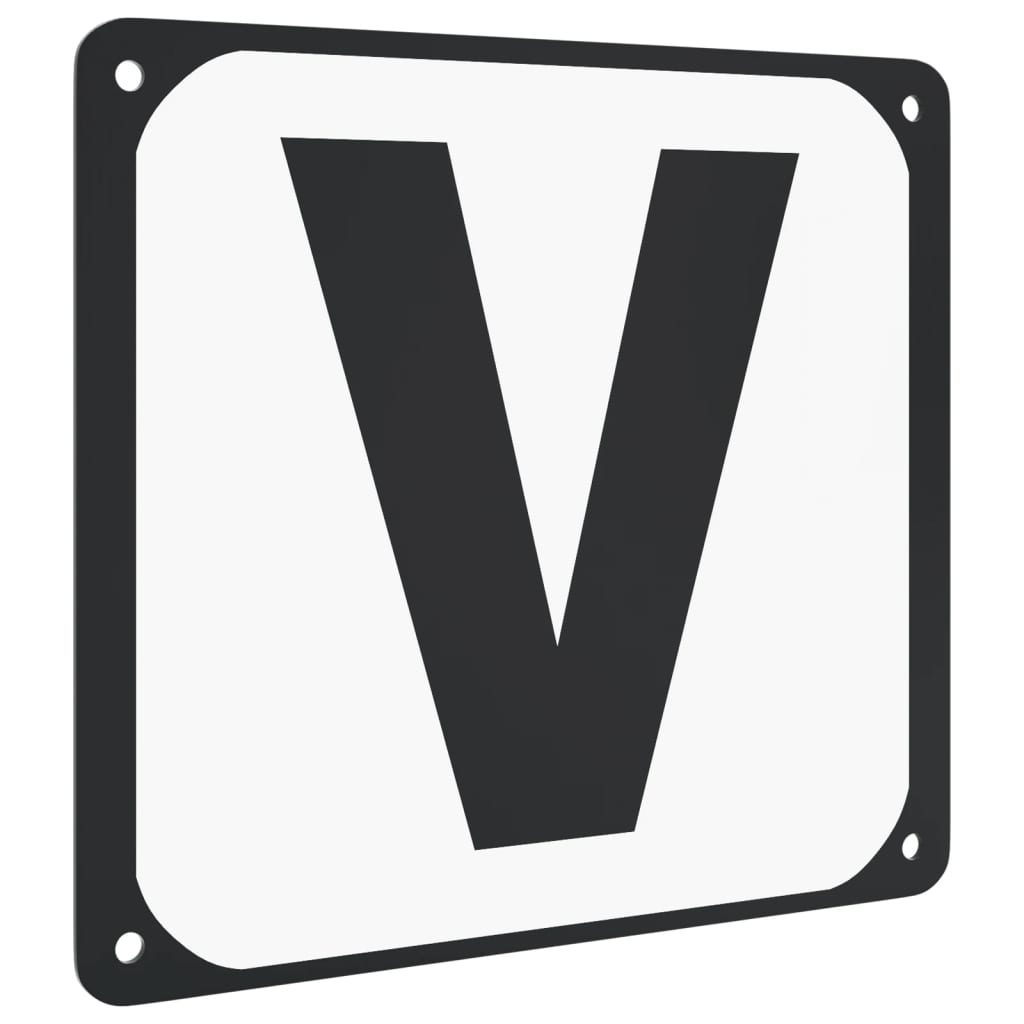 vidaXL Γράμματα για Εκδήλωση Επίδειξης Αλόγων 12 τεμ. από Ατσάλι