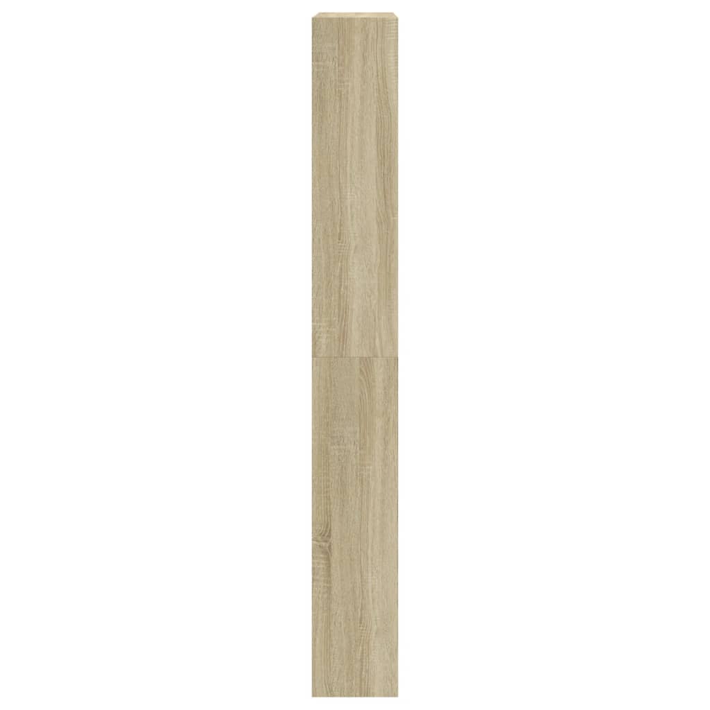 vidaXL Παπουτσοθήκη με 4 Ανακλ. Συρτάρια Sonoma Δρυς 80x21x163,5 εκ.