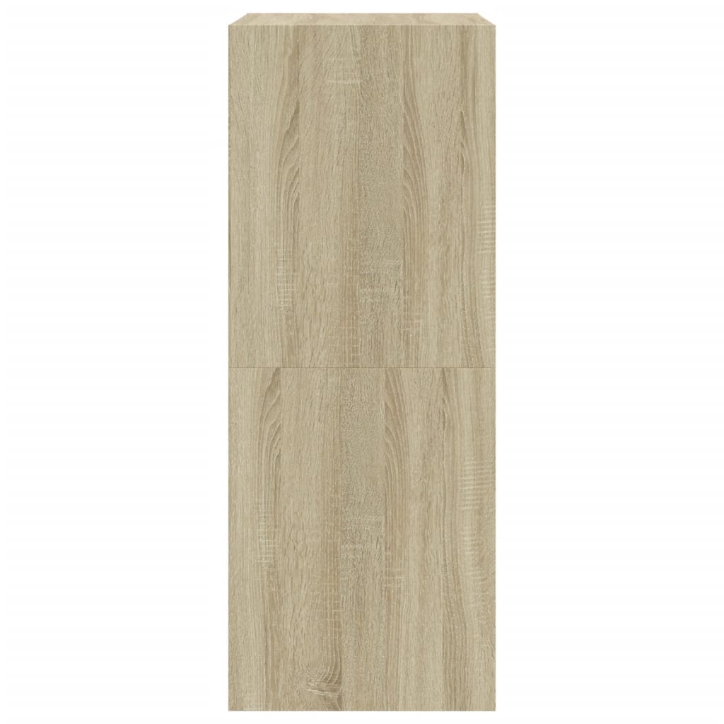 vidaXL Παπουτσοθήκη με 2 Ανακλ. Συρτάρια Sonoma Δρυς 60x42x108 εκ.