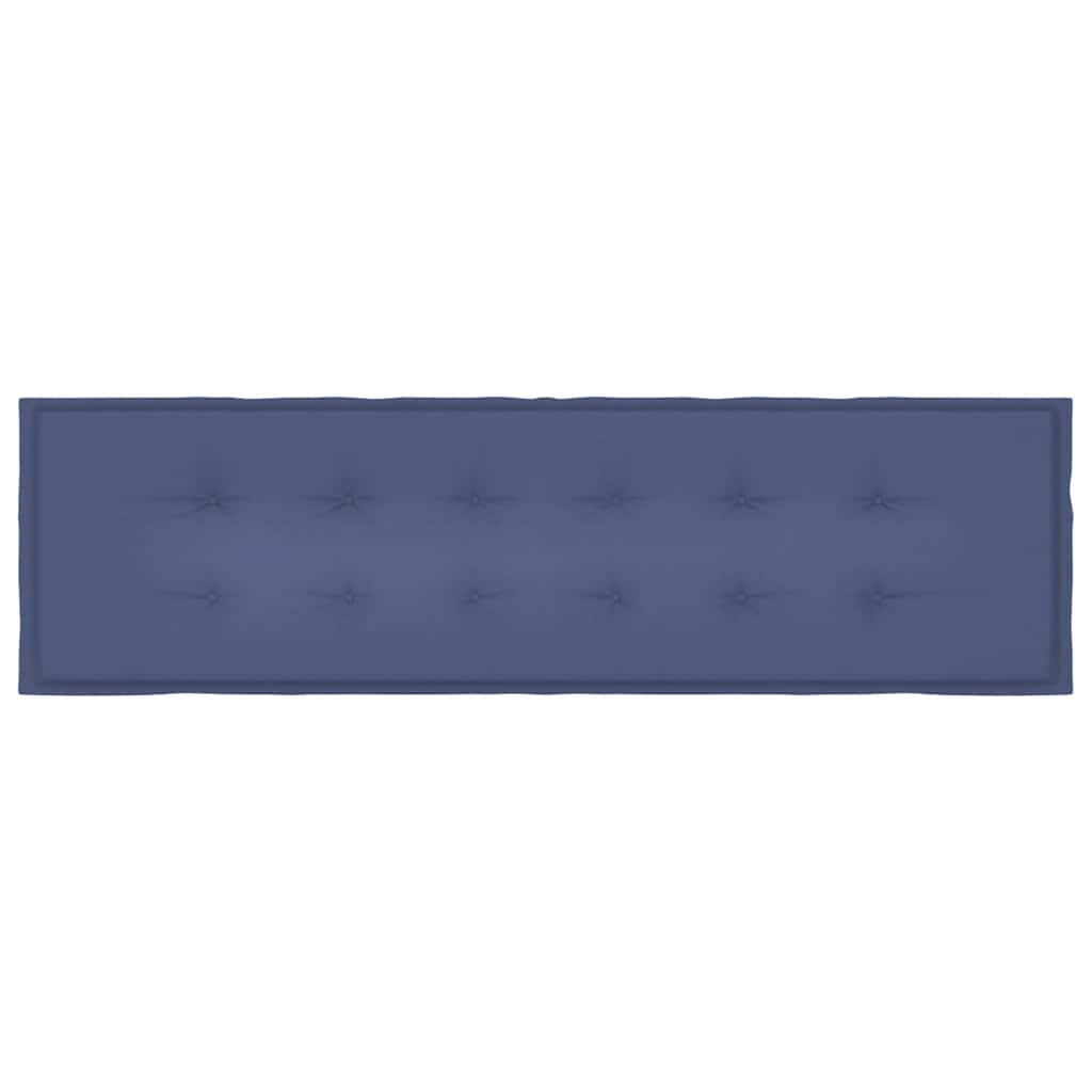 vidaXL αξιλάρι Πάγκου Κήπου Ναυτικό Μπλε 180x50x4 εκ. Ύφασμα Oxford