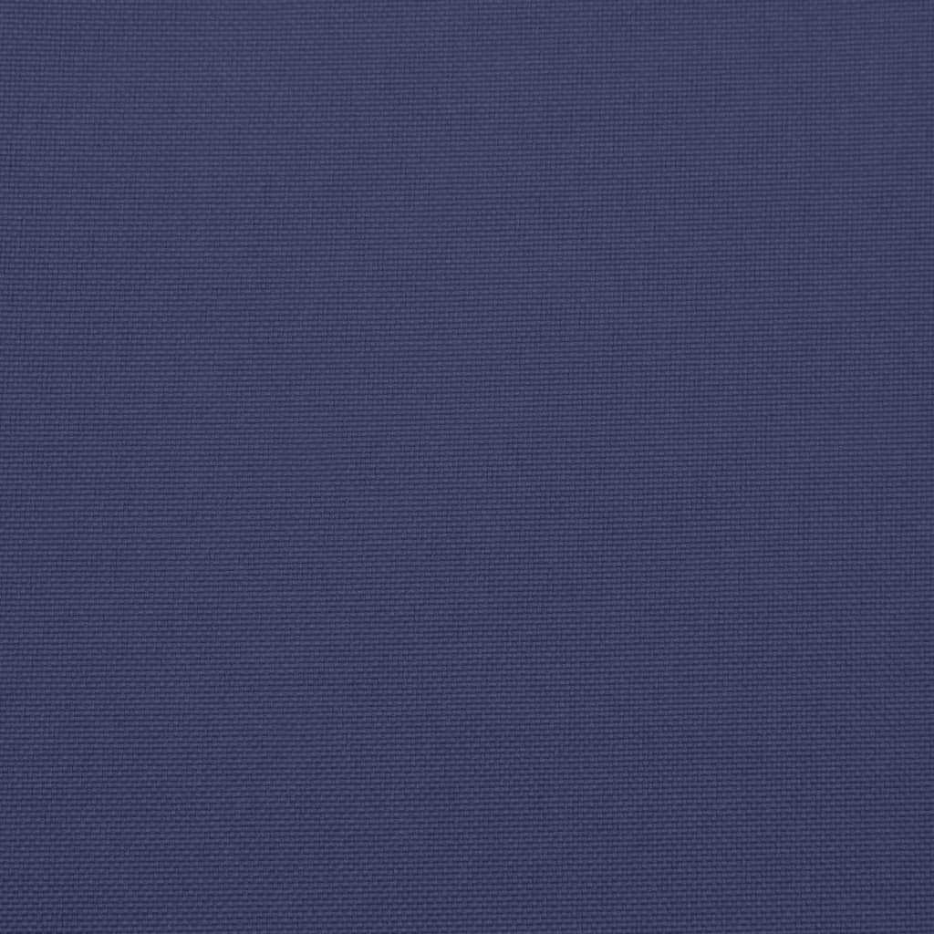 vidaXL Μαξιλάρια Πάγκου Κήπου Ναυτικό Μπλε 180x50x7 εκ. Ύφασμα Oxford