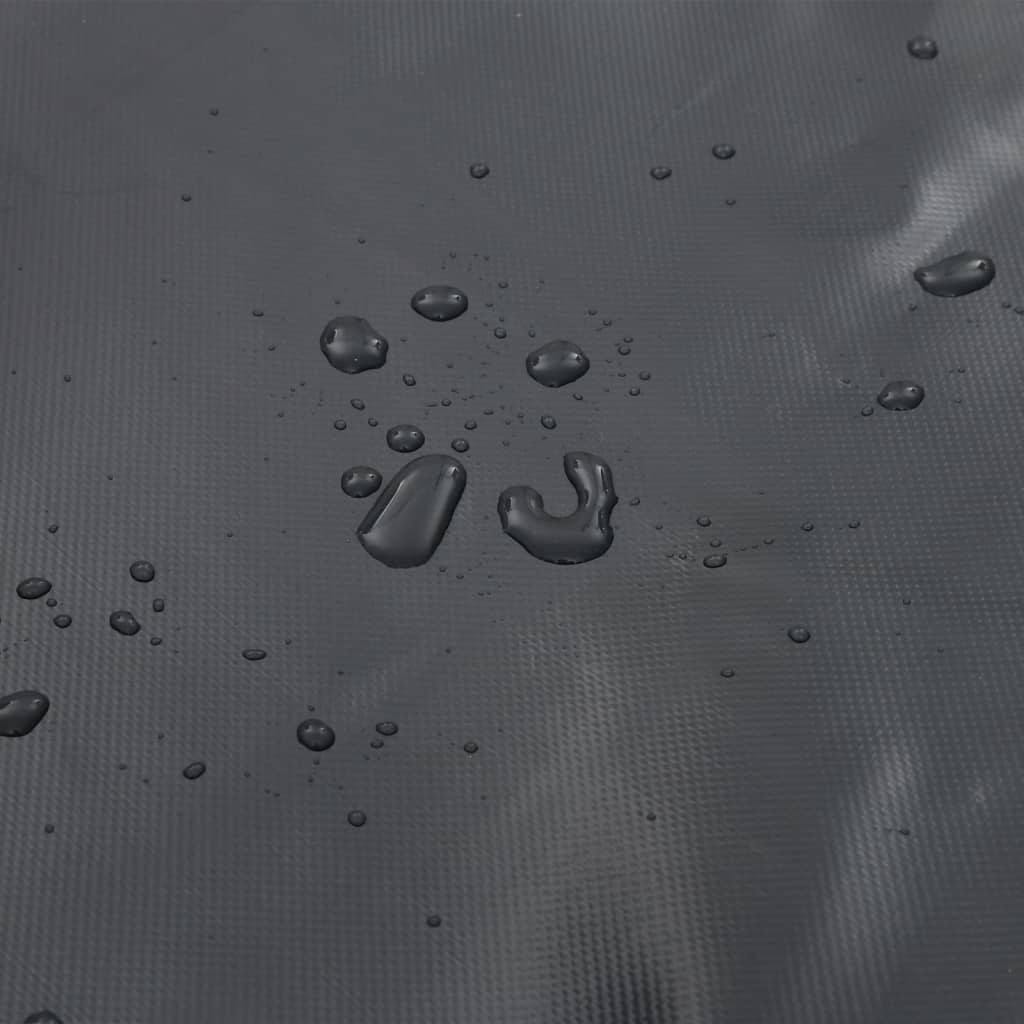 vidaXL Μουσαμάς Ανθρακί 650 γρ./μ.² 2,5x3,5 μ.