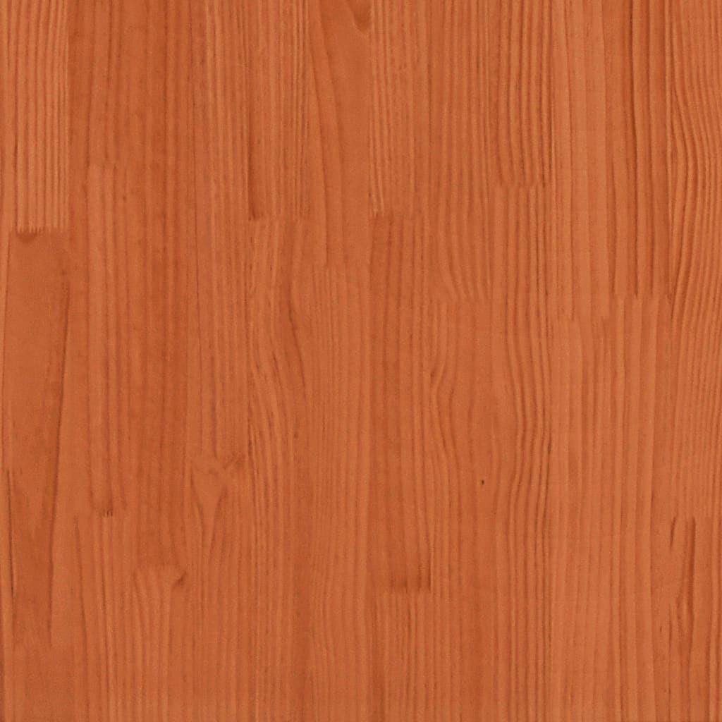 vidaXL Τραπέζι Κηπουρικής με Ράφι Καφέ 82,5x35x75εκ. Μασίφ Ξύλο Πεύκου