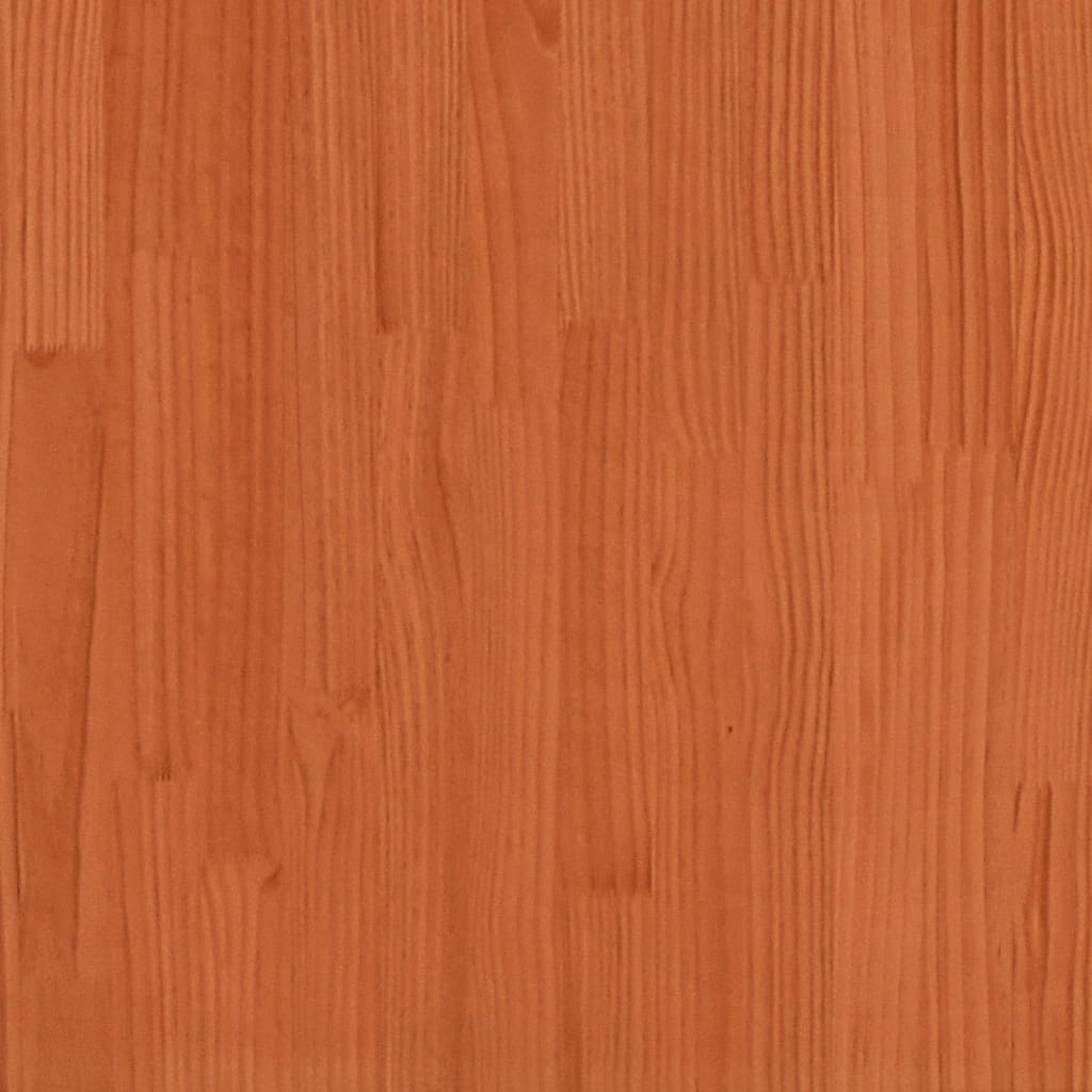 vidaXL Τραπέζι Κηπουρικής με Ράφια Καφέ 82,5x50x109,5 εκ. Μασίφ Πεύκο