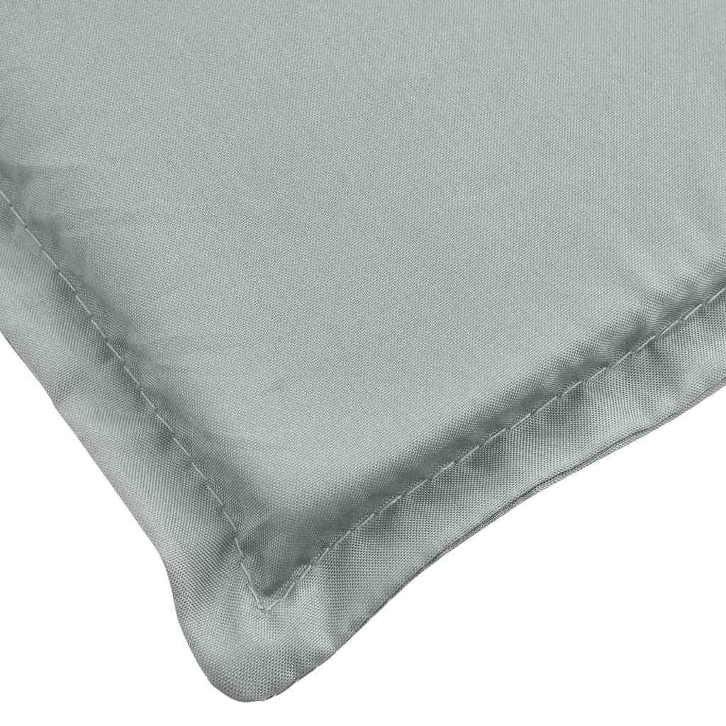 vidaXL Μαξιλάρι Σεζλόνγκ Ανοιχτό Γκρι (75+105) x 50 x 4 εκ. Υφασμάτινη