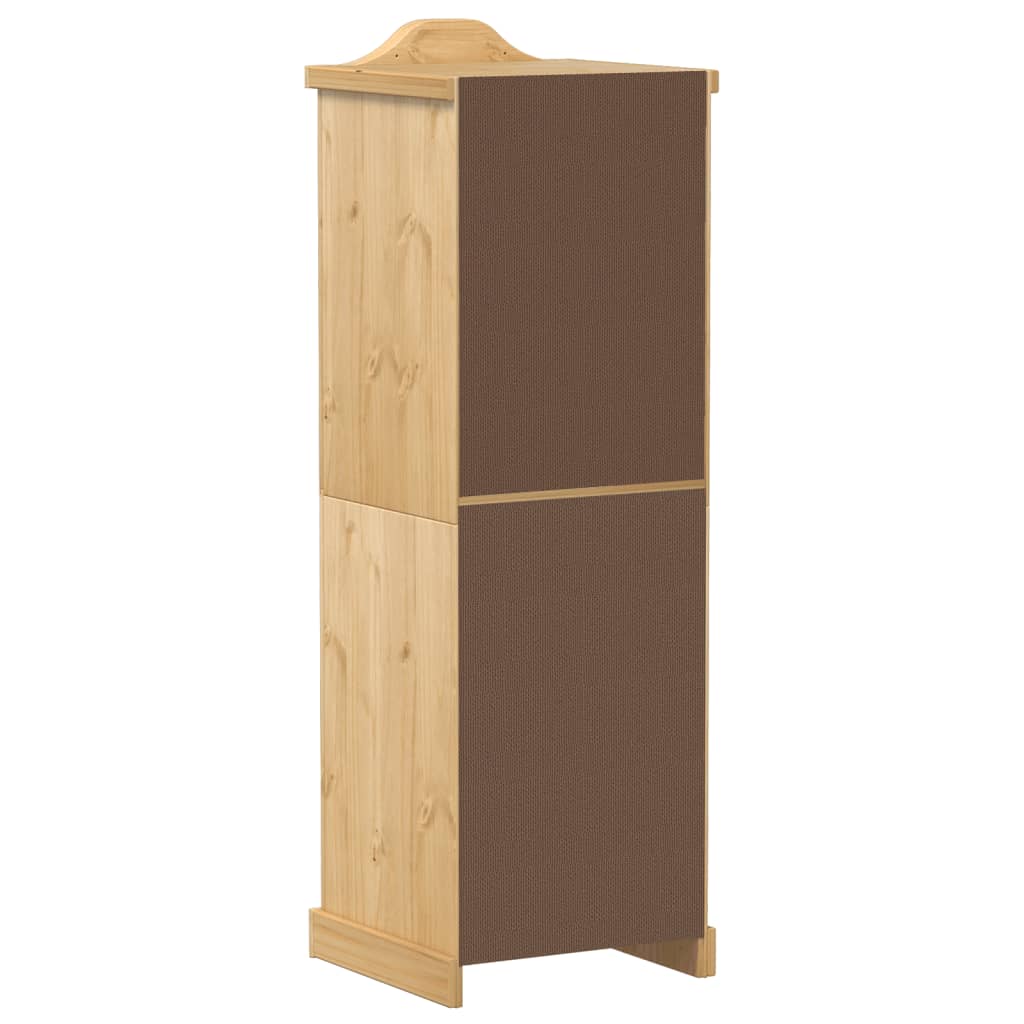 vidaXL Ντουλάπα Corona 55x52x170 εκ. από Μασίφ Ξύλο Πεύκου