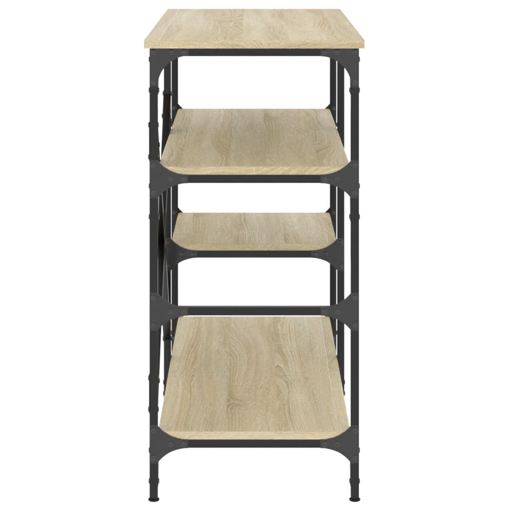 vidaXL Ραφιέρα Κουζίνας Sonoma Δρυς 90x40x84 εκ. Επ. Ξύλο & Μέταλλο