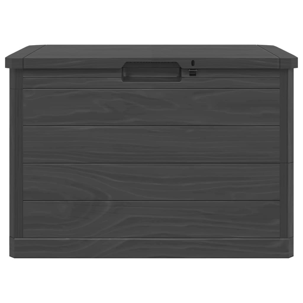vidaXL Κουτί Μαξιλαριών Εξ Χώρου Ανθρακί 77,5x44,5x53εκ Πολυπροπυλένιο