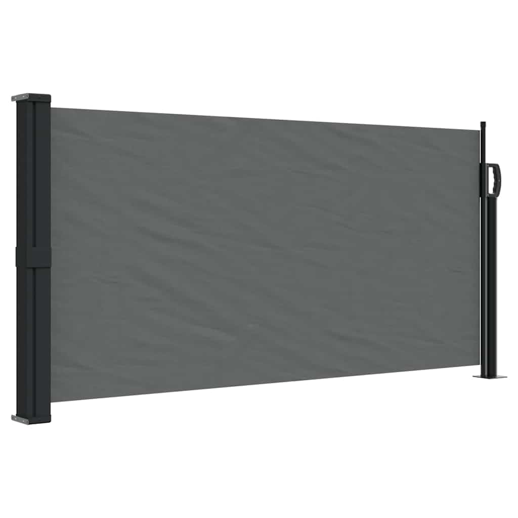 vidaXL Πτυσσόμενη Πλαϊνή Τέντα Ανθρακί 100x300 εκ.