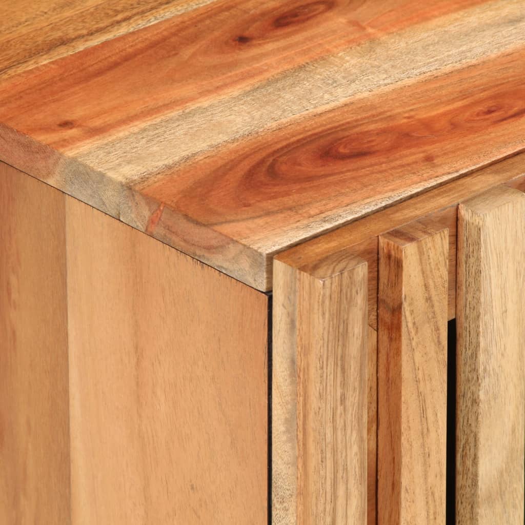 vidaXL Κομοδίνα 2 τεμ. 40 x 34 x 46 εκ. από Μασίφ Ξύλο Ακακίας