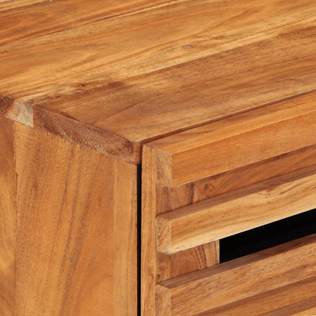 vidaXL Κομοδίνο 50x34x62 εκ. από Μασίφ Ξύλο Ακακίας