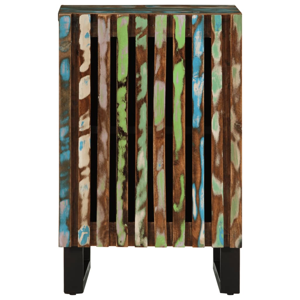 vidaXL Ντουλάπι Μπάνιου 38x34x58 εκ. από Μασίφ Ξύλο Ακακίας