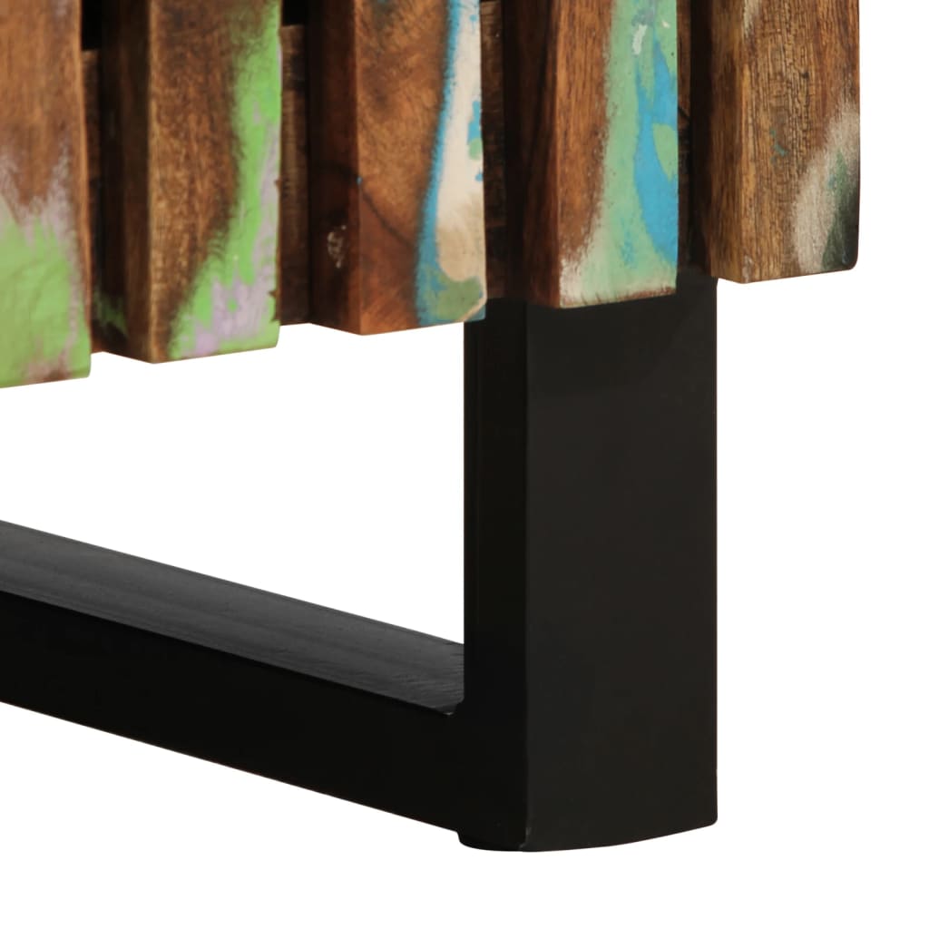 vidaXL Ντουλάπι Μπάνιου 38x34x58 εκ. από Μασίφ Ξύλο Ακακίας