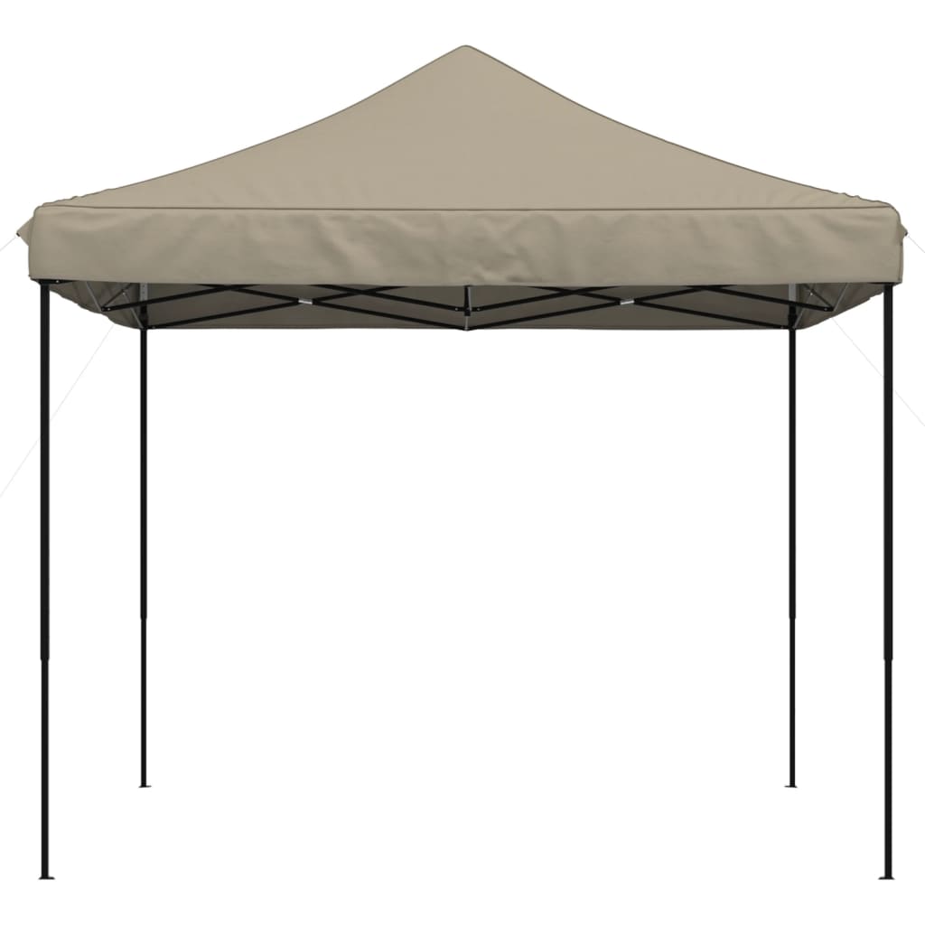 vidaXL Τέντα Εκδηλώσεων Πτυσσόμενη Pop-Up Taupe 292 x 292 x 315 εκ.