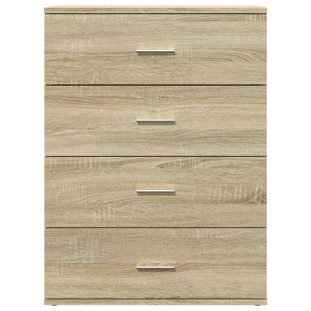 vidaXL Συρταριέρα Sonoma Δρυς 60x39x80 εκ. Επεξεργασμένο Ξύλο