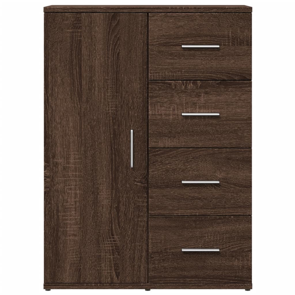 vidaXL Μπουφές Καφέ Δρυς 59x39x80 εκ. από Επεξεργασμένο Ξύλο