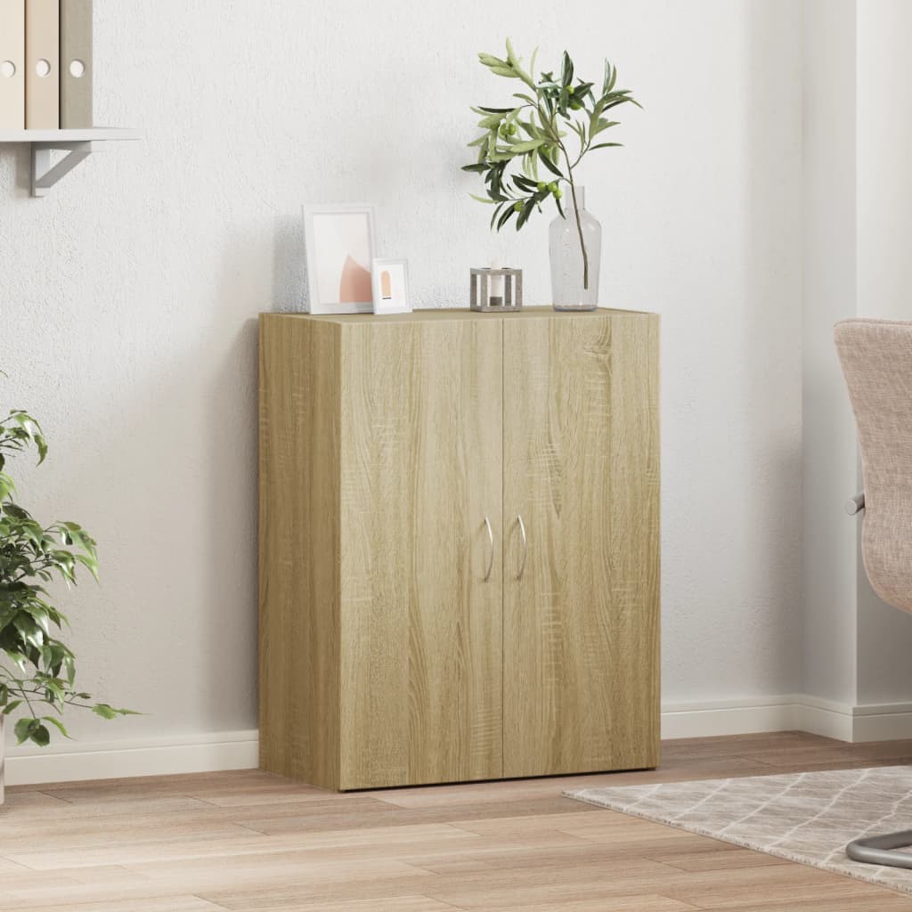 vidaXL Αρχειοθήκη Sonoma Δρυς 60x32x77,5 εκ. από Επεξεργασμένο Ξύλο