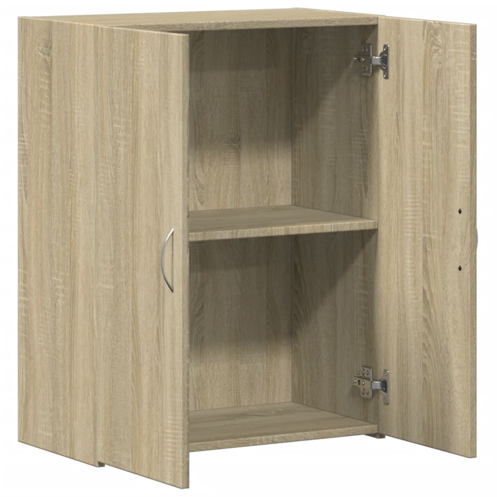 vidaXL Αρχειοθήκη Sonoma Δρυς 60x32x77,5 εκ. από Επεξεργασμένο Ξύλο