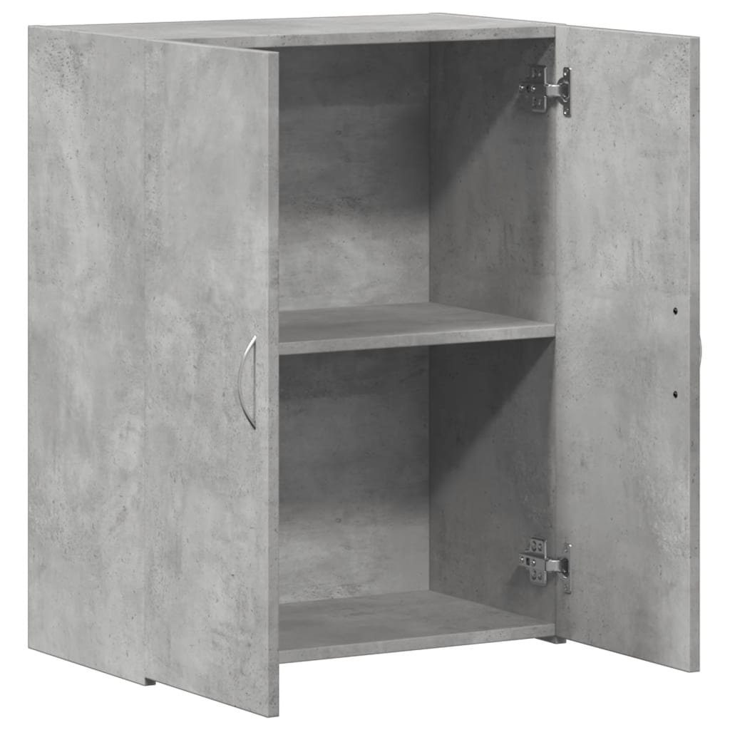 vidaXL Αρχειοθήκη Γκρι Σκυρ. 60x32x77,5 εκ. Επεξεργασμένο Ξύλο