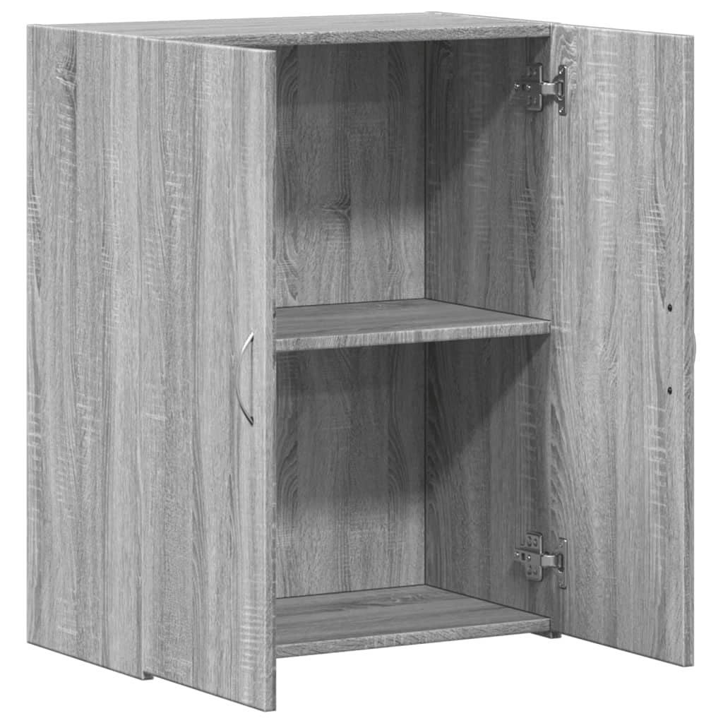 vidaXL Αρχειοθήκη Γκρι Sonoma 60x32x77,5 εκ. από Επεξεργασμένο Ξύλο