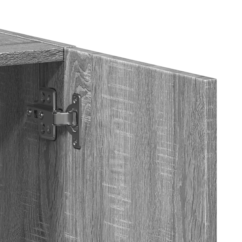 vidaXL Αρχειοθήκη Γκρι Sonoma 60x32x77,5 εκ. από Επεξεργασμένο Ξύλο