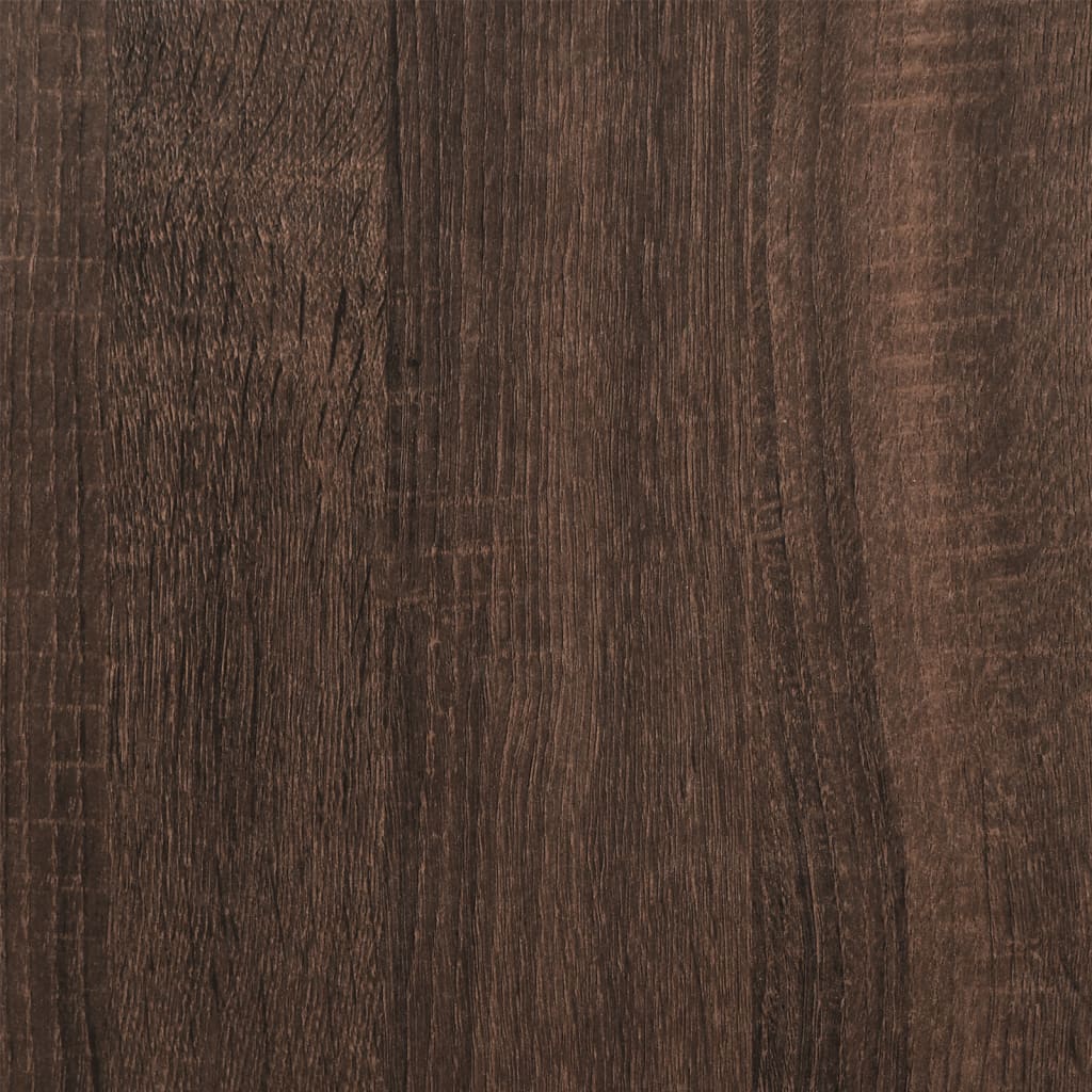 vidaXL Αρχειοθήκη Καφέ Δρυς 60x32x77,5 εκ. από Επεξεργασμένο Ξύλο
