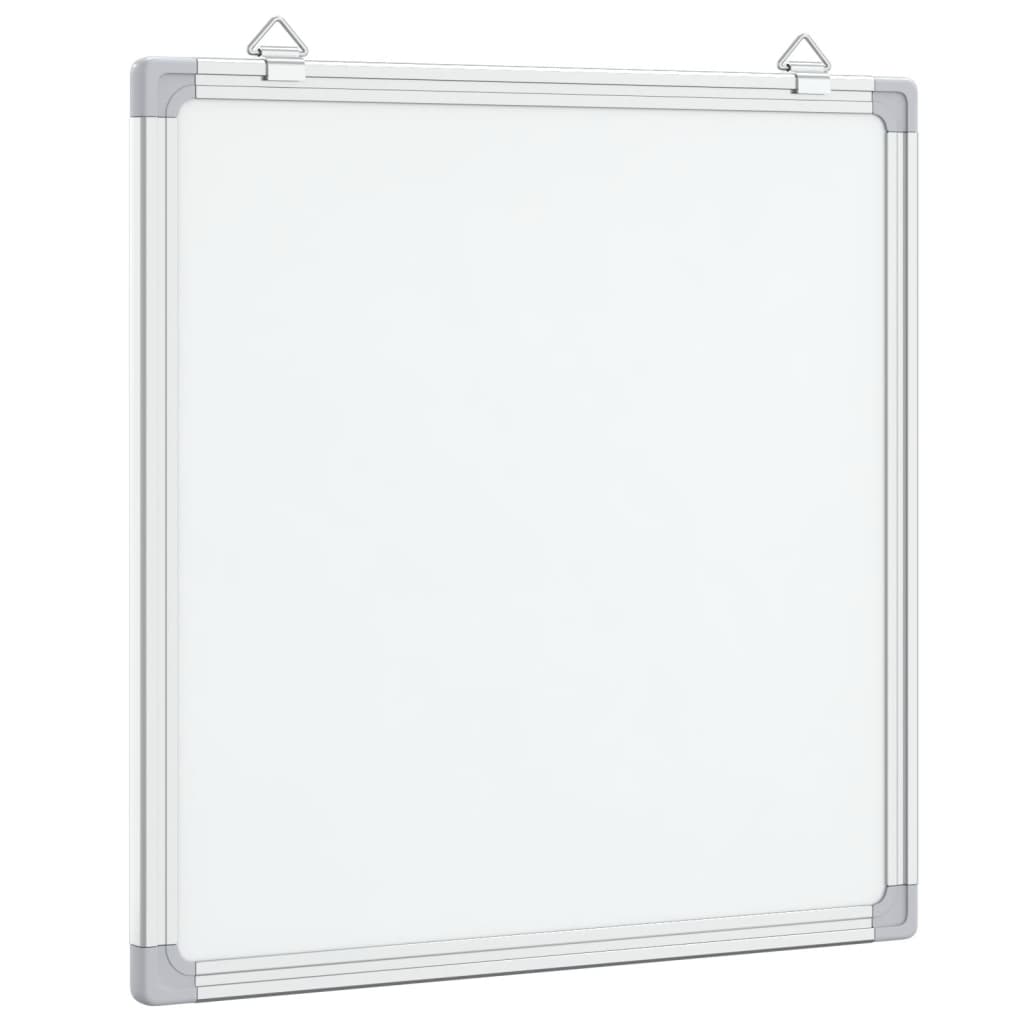 vidaXL Πίνακας Μαρκαδόρου Μαγνητικός Λευκός 60x60x1,7 εκ. Αλουμινίου