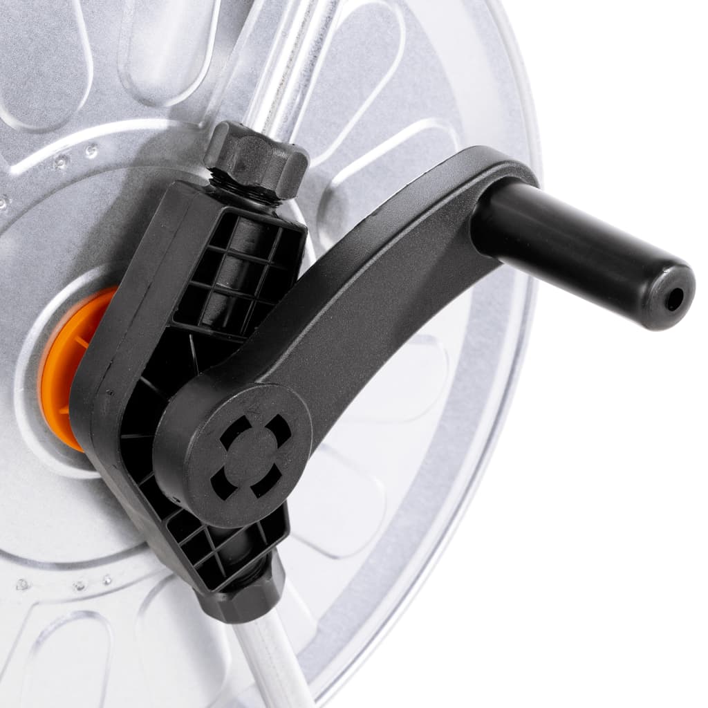 vidaXL Ανέμη Ποτίσματος Τροχήλατη για 60 μ. 1/2" Ατσάλινη