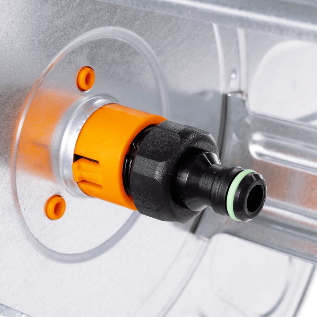 vidaXL Ανέμη Ποτίσματος Τροχήλατη για 60 μ. 1/2" Ατσάλινη