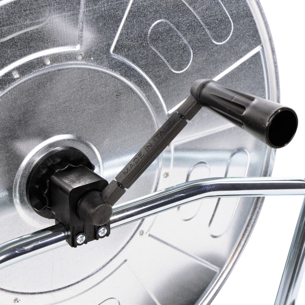 vidaXL Ανέμη Ποτίσματος Τροχήλατη για 80 μ. 3/4" Ατσάλινη