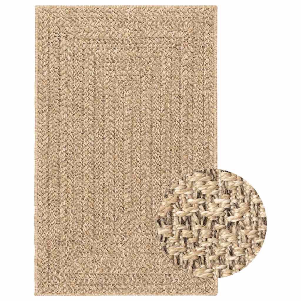 vidaXL Χαλί ZIZUR Όψη Γιούτας Εσωτ. & Εξωτ. Χώρου 240x340 εκ.