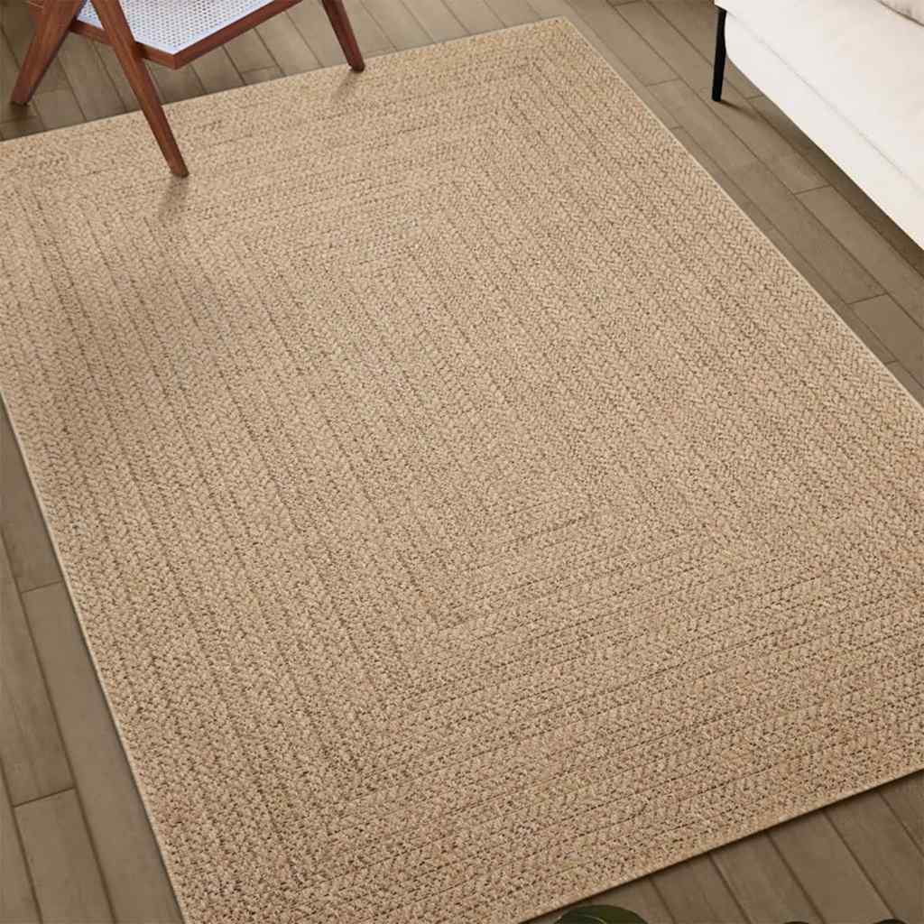 vidaXL Χαλί ZIZUR Όψη Γιούτας Εσωτ. & Εξωτ. Χώρου 240x340 εκ.