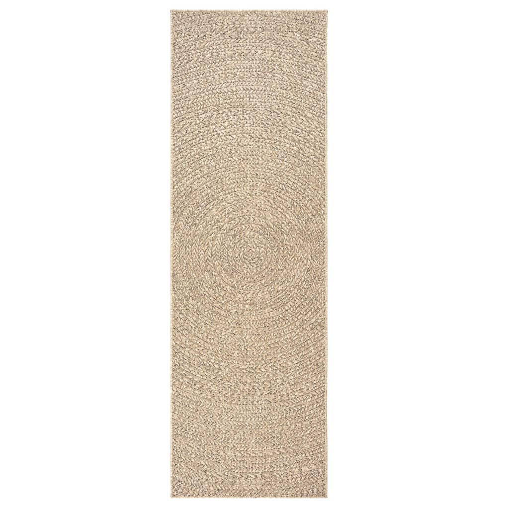 vidaXL Χαλί ZIZUR Όψη Γιούτας Εσωτ. & Εξωτ. Χώρου 80x200 εκ.