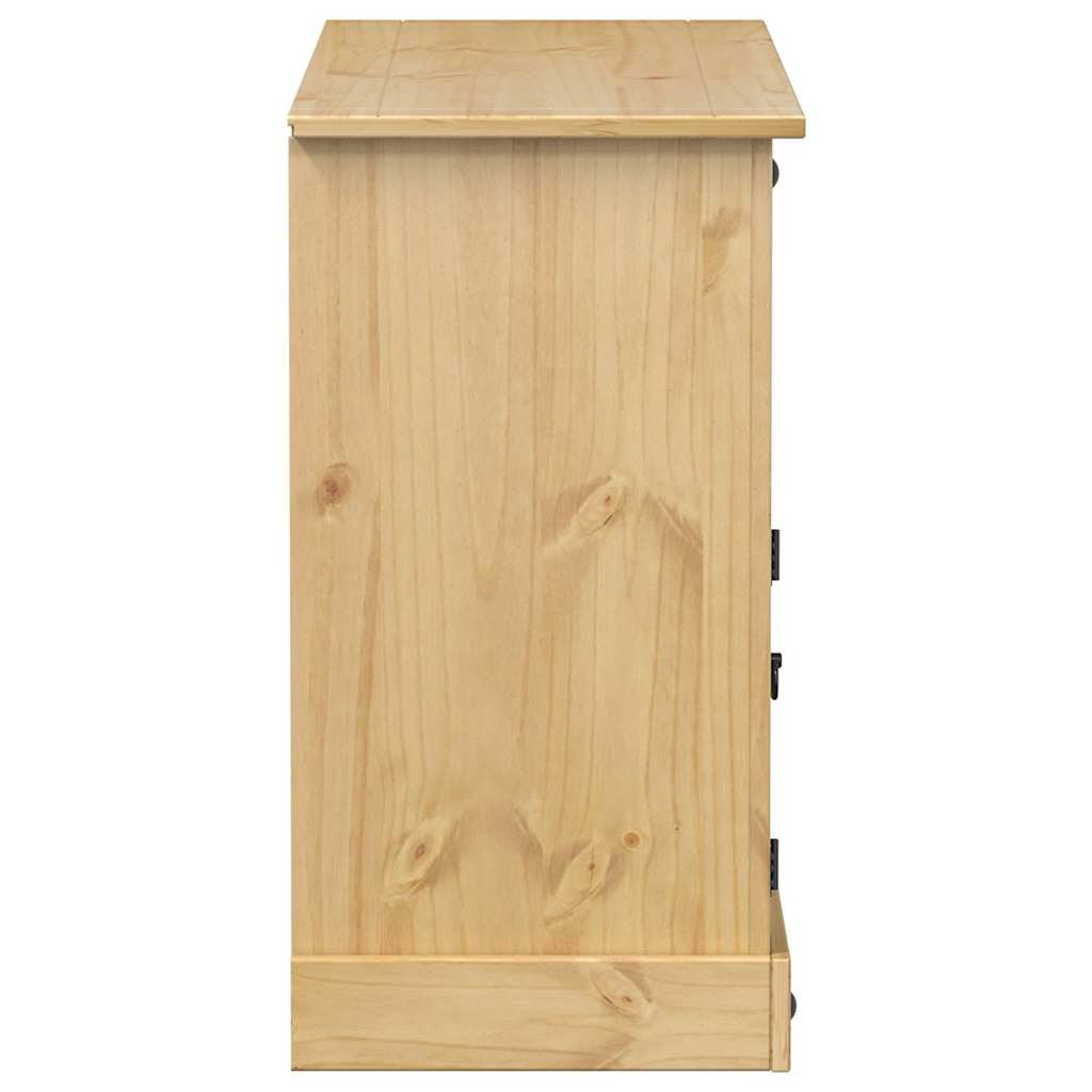 vidaXL Ντουλάπι Corona 112 x 40 x 75 εκ. από Μασίφ Ξύλο Πεύκου