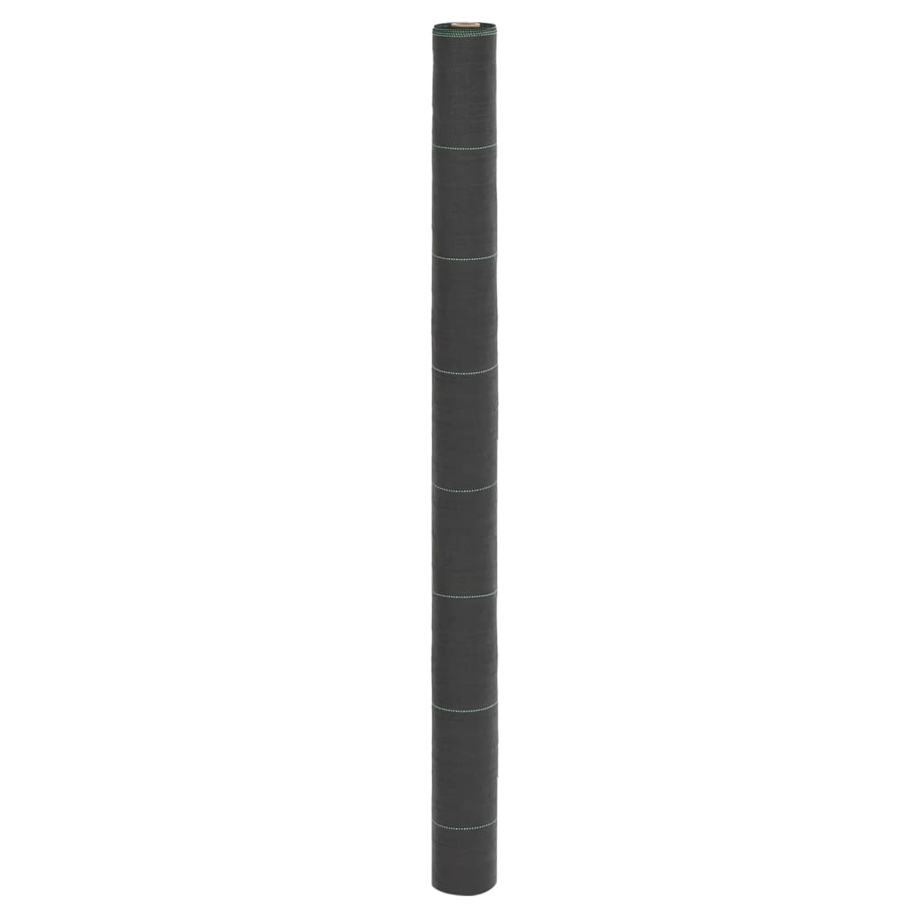 vidaXL Μεμβράνη Εδαφοκάλυψης Μαύρη 1,5x50 μ. από Πολυπροπυλένιο