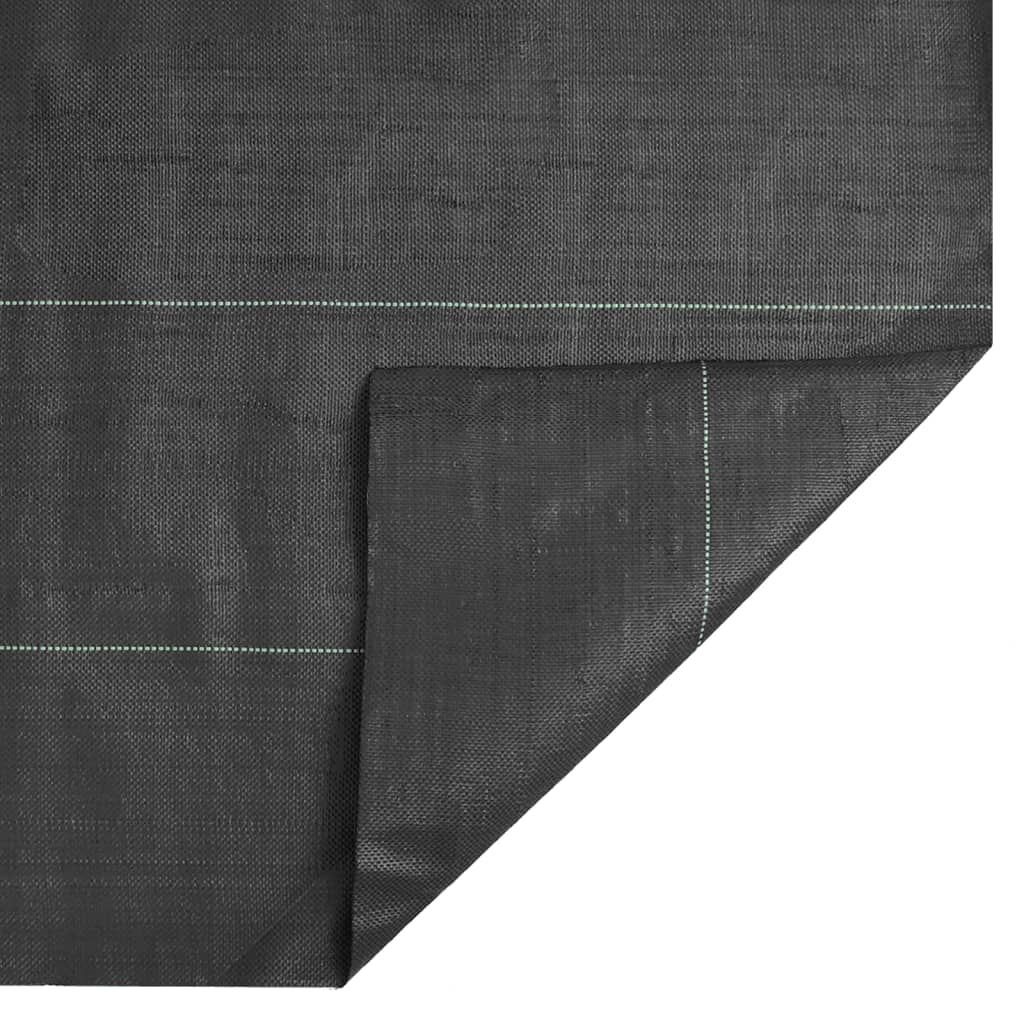 vidaXL Μεμβράνη Εδαφοκάλυψης Μαύρη 2x10 μ. από Πολυπροπυλένιο