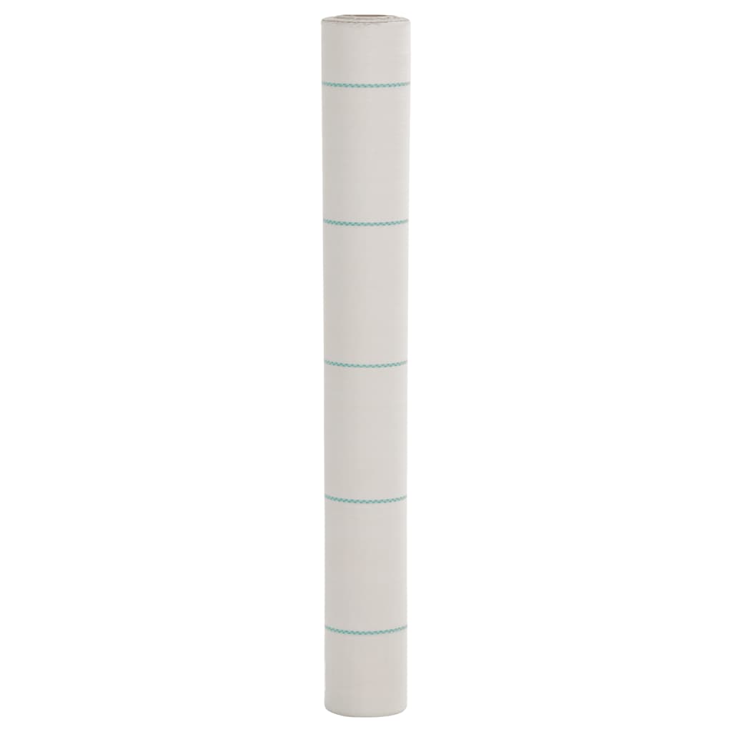 vidaXL Μεμβράνη Εδαφοκάλυψης Λευκή 1 x 50 μ. από Πολυπροπυλένιο