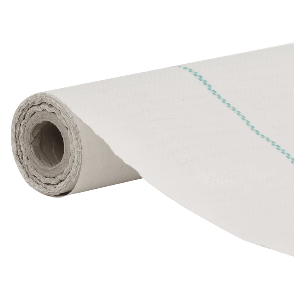 vidaXL Μεμβράνη Εδαφοκάλυψης Λευκή 1x150 μ. από Πολυπροπυλένιο