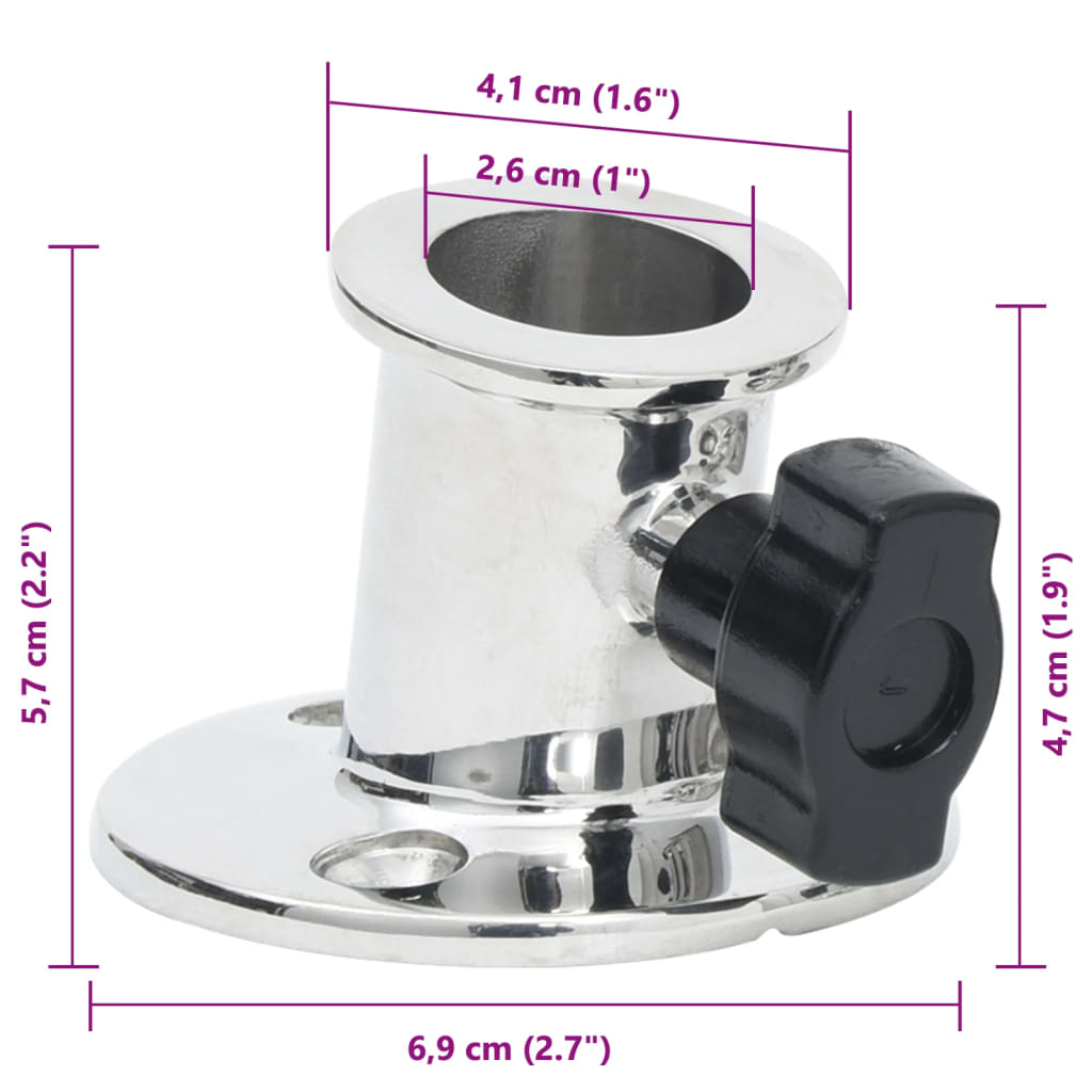 vidaXL Επέκταση Σκιάστρου Σετ Σχήμα Τ Λευκό 170x170x(113-182,5) εκ.