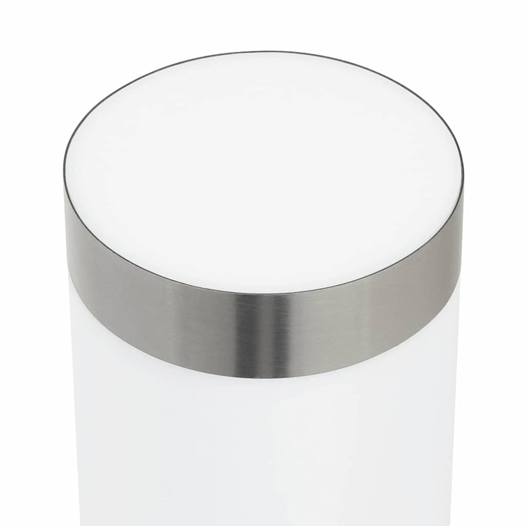 vidaXL Εξωτερικά Φωτιστικά Τοίχου 2 pcs Ασημί 12 x 7.5 x 27 εκ